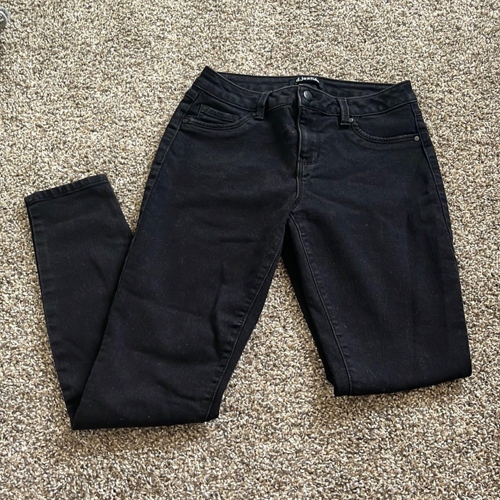 d.jeans black skinny jeans